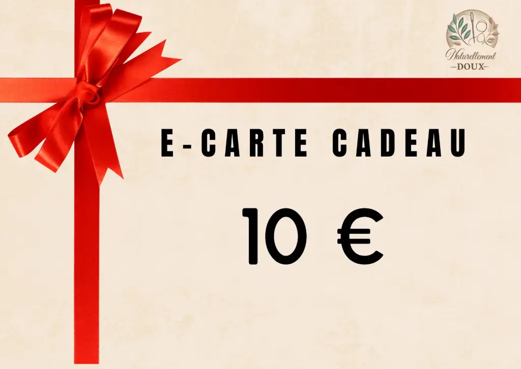 🎁 E-Carte Cadeau – Naturellement Doux