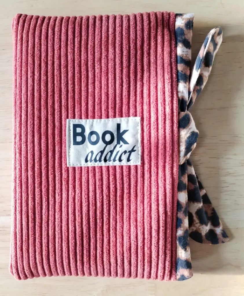 Pochette livre terracotta