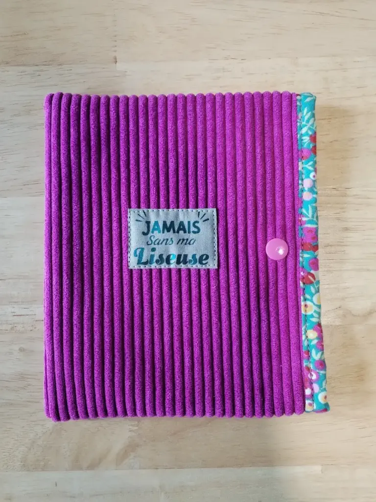 Pochette liseuse Aubergine