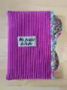 Pochette livre Aubergine