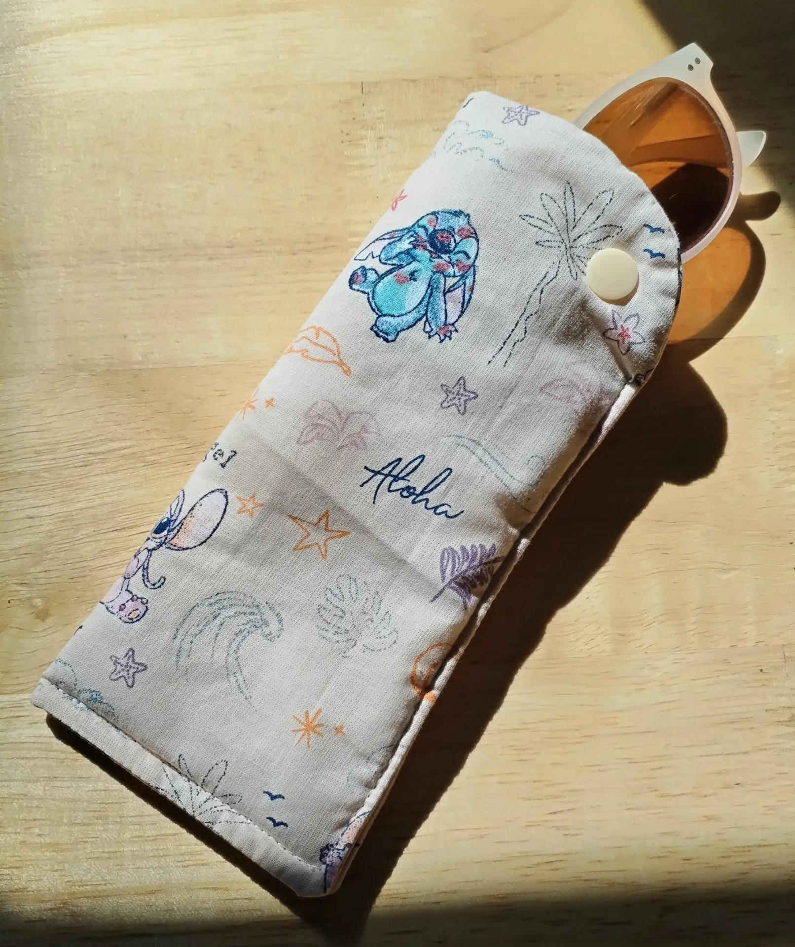 Etui à lunettes Stitch