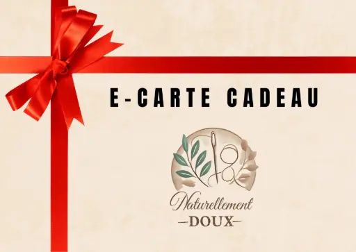 🎁 E-Carte Cadeau – Naturellement Doux