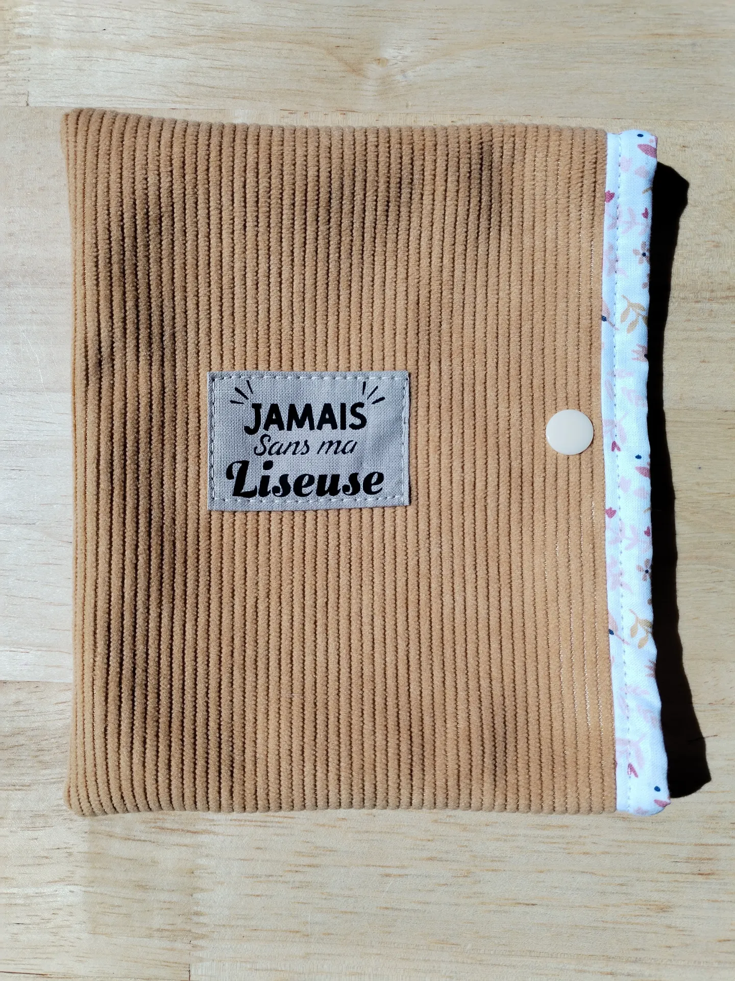 Pochette liseuse Moutarde