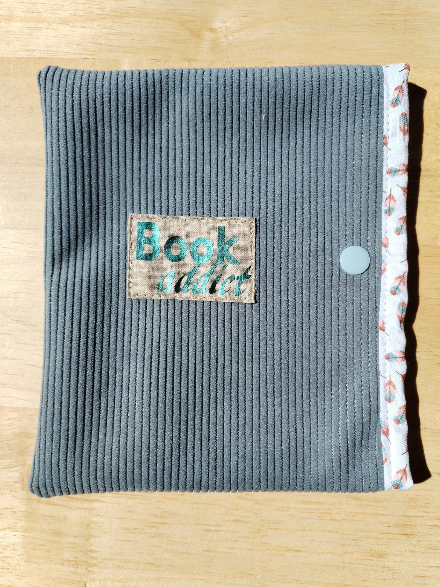 Pochette liseuse Bleue